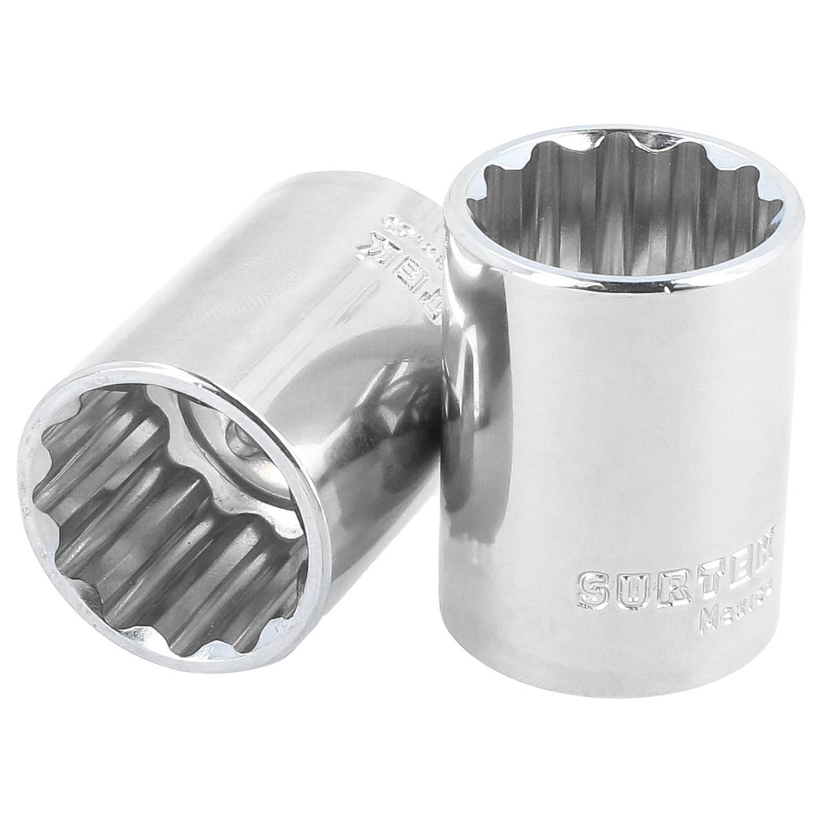 Dado en pulgadas cuadro de 1/2", 12 puntas, 15/16" Surtek F5830